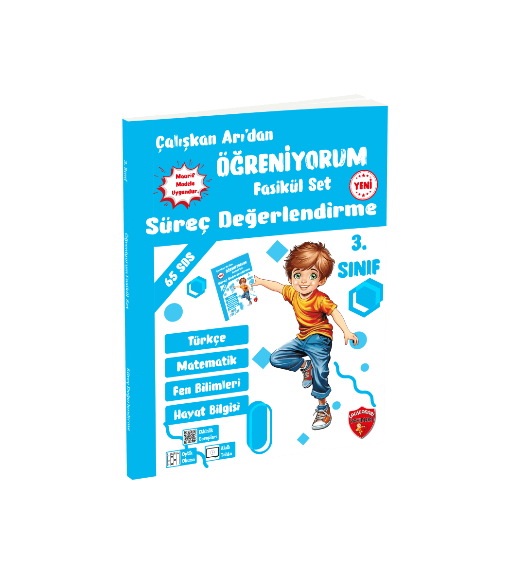 3.SINIF ÖĞRENİYORUM FASİKÜL SÜREÇ DEĞERLENDİRME KİTABI